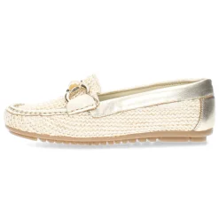 Ecru mocassins