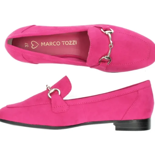 Felroze loafers