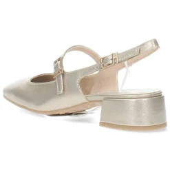Gouden slingbacks