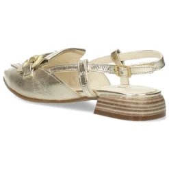 Gouden slingbacks