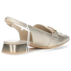 Gouden slingbacks