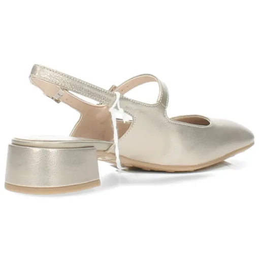 Gouden slingbacks