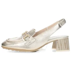Gouden slingbacks