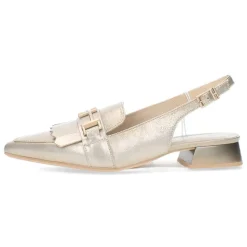 Gouden slingbacks