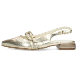 Gouden slingbacks