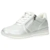 Grijze metallic sneakers