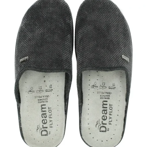 Grijze pantoffels