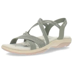 Groene sandalen