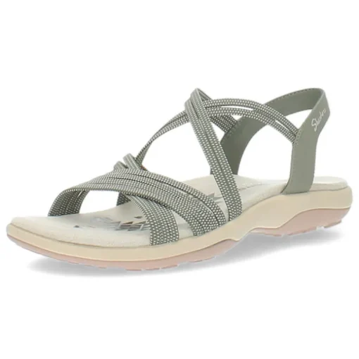 Groene sandalen