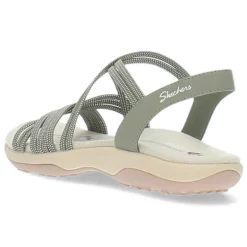 Groene sandalen