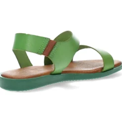 Groene sandalen