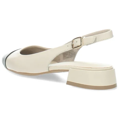 Ivory slingbacks