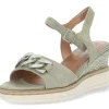 Khaki sandalen