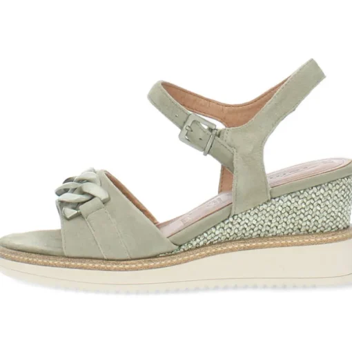 Khaki sandalen