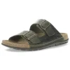 Khaki slippers