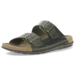 Khaki slippers