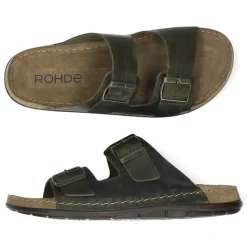 Khaki slippers
