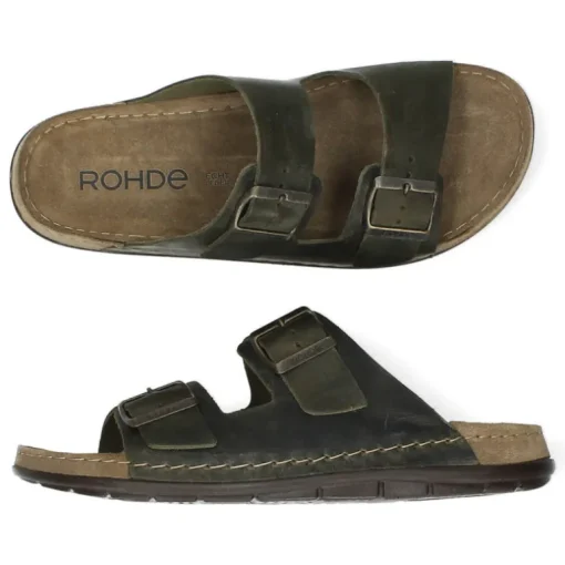 Khaki slippers