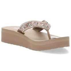 Lichtbruine slippers