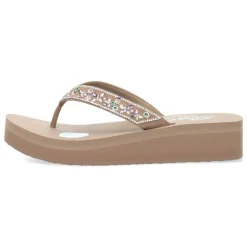 Lichtbruine slippers