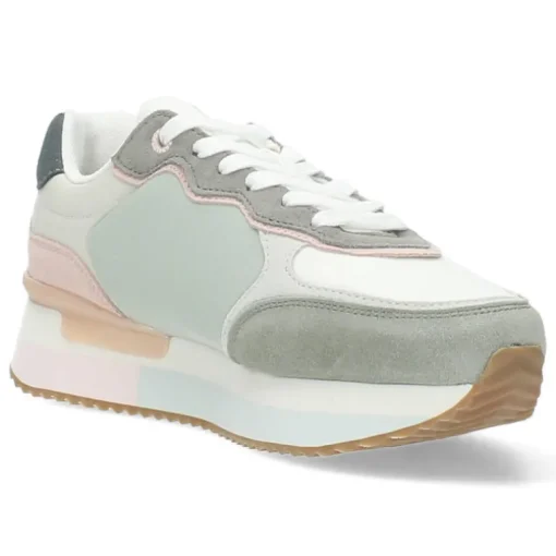 Lichtgroene sneakers