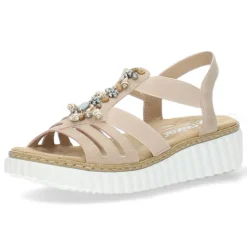 Lichtroze sandalen