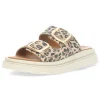 Luipaardprint slippers