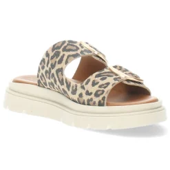 Luipaardprint slippers