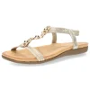 Metallic gouden sandalen
