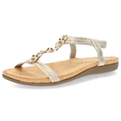 Metallic gouden sandalen