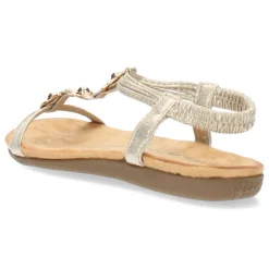 Metallic gouden sandalen