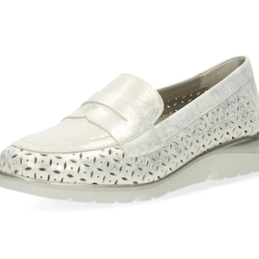 Metallic loafers