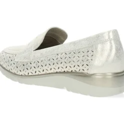 Metallic loafers