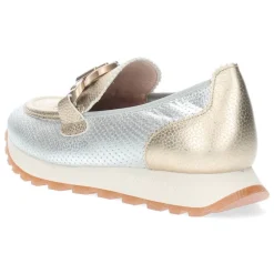 Metallic loafers