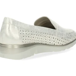 Metallic loafers
