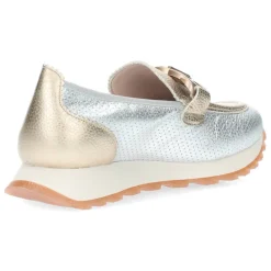 Metallic loafers