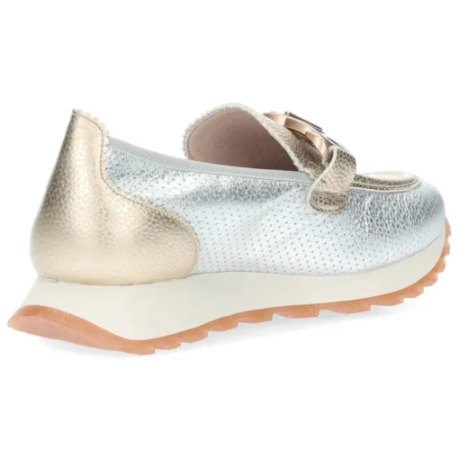 Metallic loafers