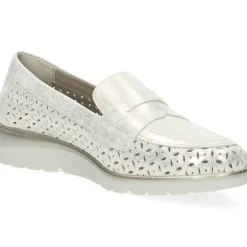 Metallic loafers