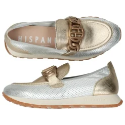 Metallic loafers