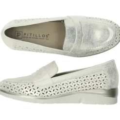 Metallic loafers