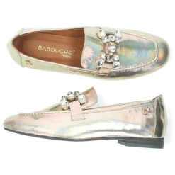Metallic loafers