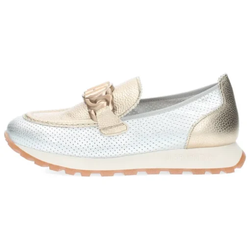 Metallic loafers