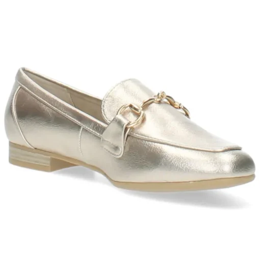 Metallic Mocassins