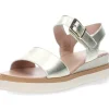 Metallic sandalen