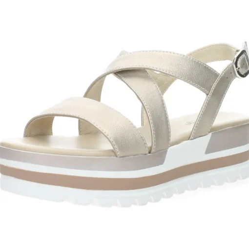 Metallic sandalen