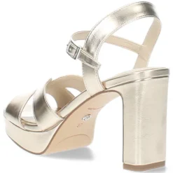 Metallic sandalen