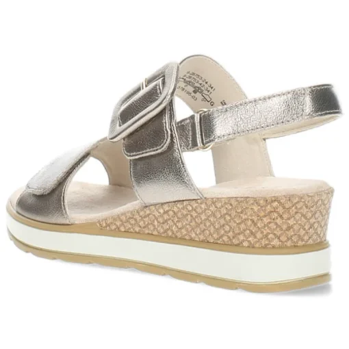 Metallic sandalen