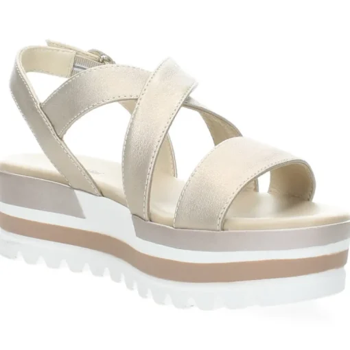 Metallic sandalen