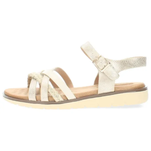 Metallic sandalen