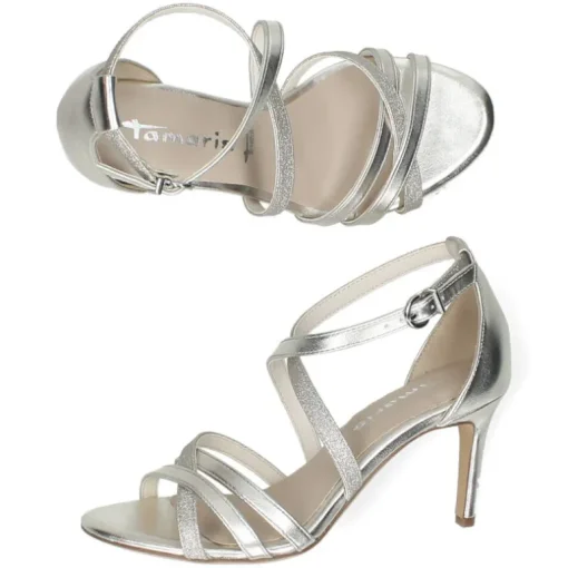 Metallic sandalen